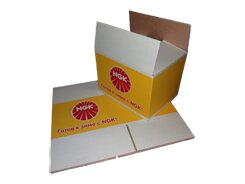 Производство белых коробок