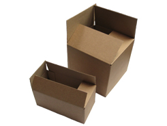 Гофроящик четырехклапанный 225х119х111 мм и 220х220х200 мм