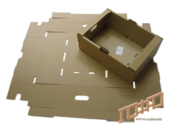 Гофролоток (тип овощной) 444х310х161 мм