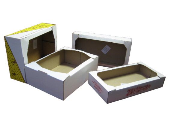 производство картонных лотков